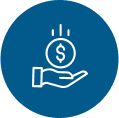 small icon illustrating money