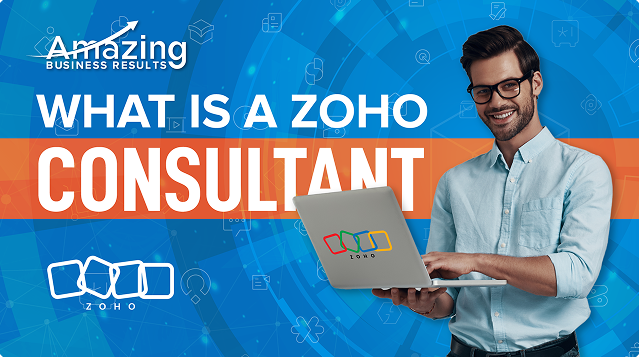 ABR founder Lior Izik explaining what a Zoho consultant does for SMBs