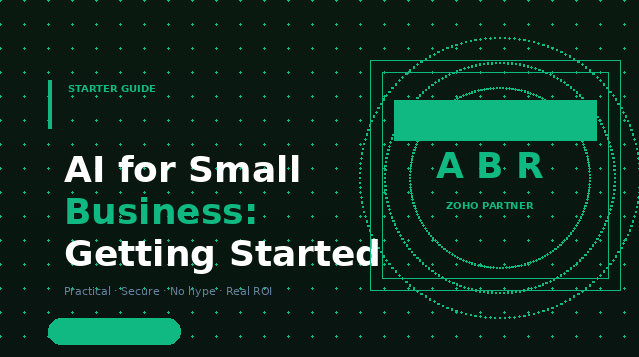 AI for small business — practical getting started guide for SMBs
