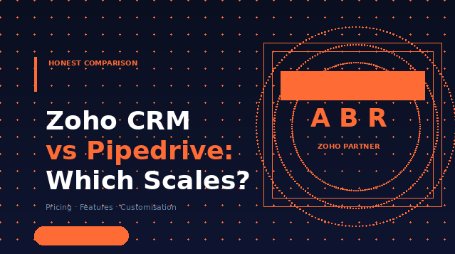 Zoho CRM vs Pipedrive comparison — pricing, features and which suits your sales team