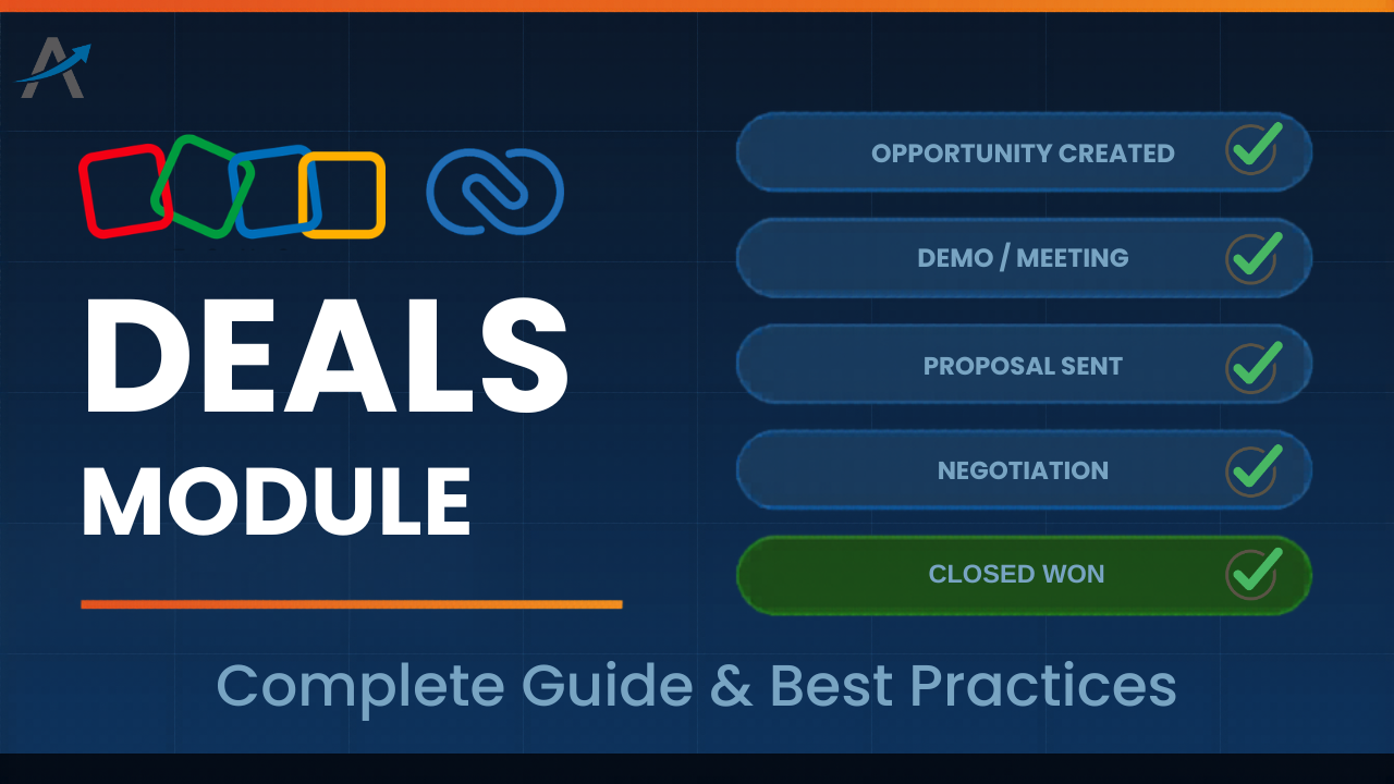 Zoho CRM Deals Module